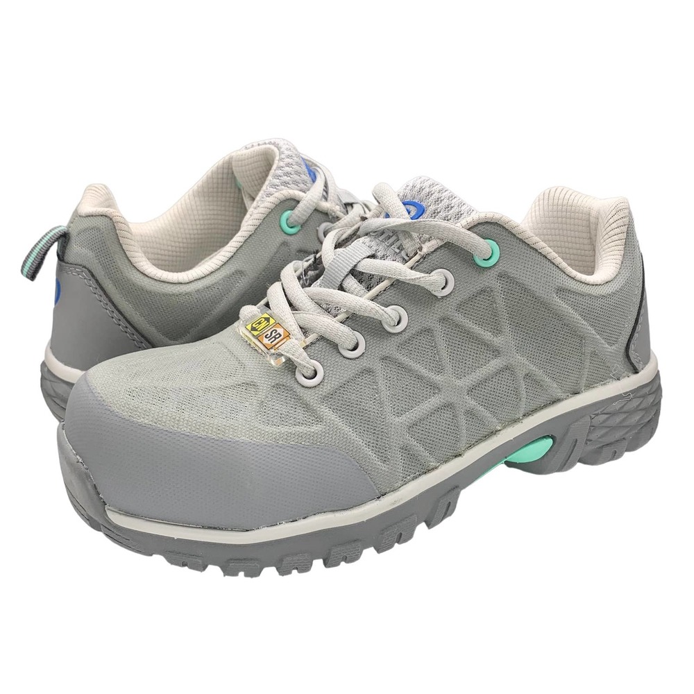 Nautilus | Women | Spark Oxford Gray Carbon Toe Work Shoes | Size 4.5